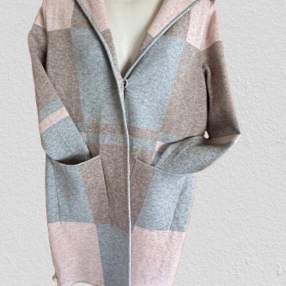 Charter Club Petite Colorblocker Sweater Coat Small Petite - Picture 2 of 5